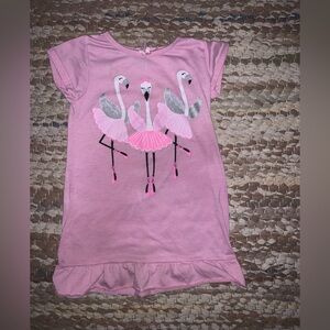 Charming Flamingo Kids Pajama Nightgown